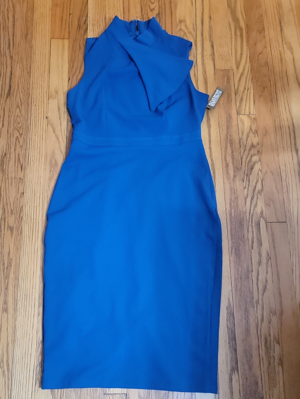 New York & Company Women's Teal Midi Dress in Size Medium NWT